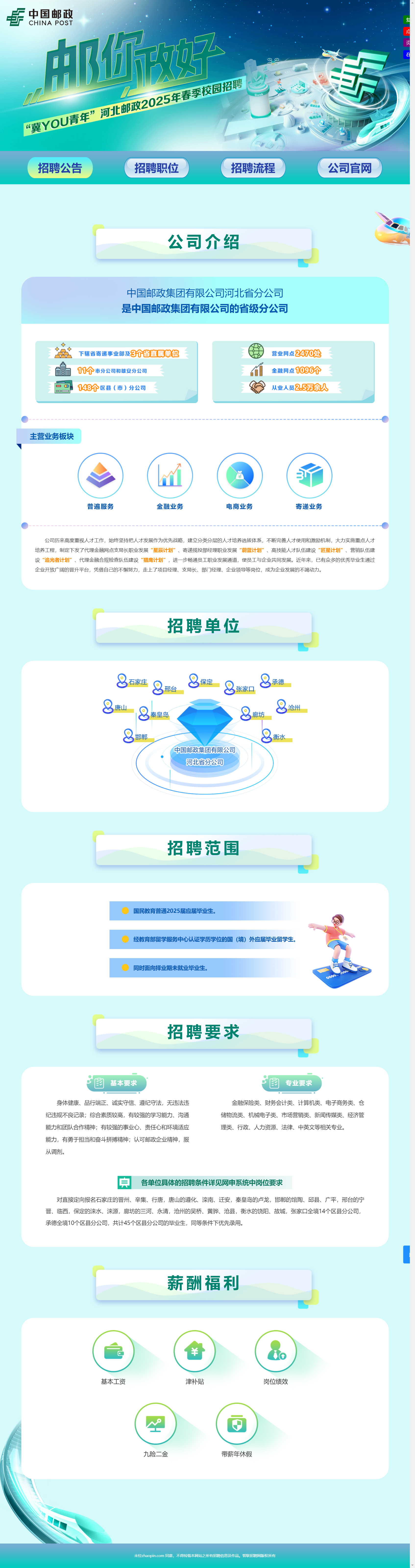 中国邮政集团有限公司河北省分公司2025年春季校园招聘.png