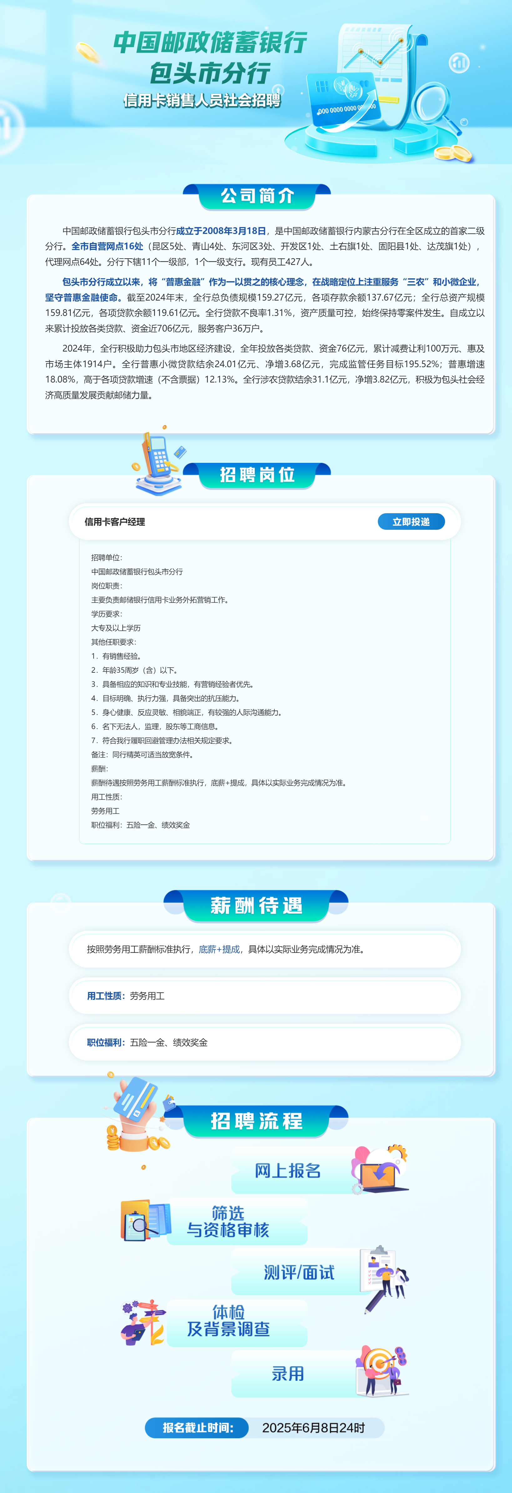 中国邮政储蓄银行包头市分行信用卡销售人员社会招聘.png